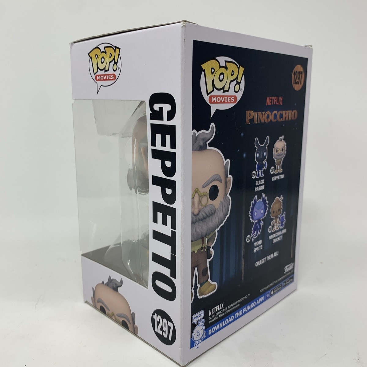 Funko POP! Movies Netflix Pinocchio - Geppetto Vinyl Figure #1297