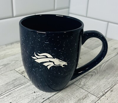 Denver Broncos Coffee Mug NFL Football Mug Cup 16oz Blue