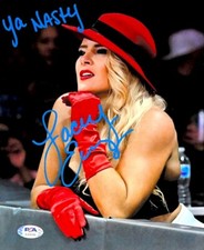 WWE LACEY EVANS HAND SIGNED  AUTOGRAPHED 8X10 PHOTO WITH PROOF & PSA DNA COA 8