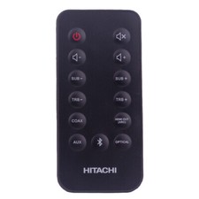 REMOTE CONTROL FOR Hitachi AXS240BTU 240W Soundbar 