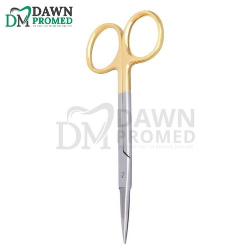 Tijeras de iris de grado alemán TC 4,5" acero inoxidable dental quirúrgico veterinario - Imagen 15 de 22