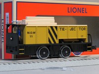 Lionel Mow Command Control Tie-jector Train Rail Ties Cab Controlled 6-81445 Lionel Mow Command Control Tie-jector Train Rail Ties Cab Controlled 6-81445