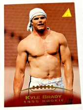 1995 Pinnacle '95 Pinnacle 1995 Rookie NFL Card #214 Kyle Brady New York Jets. rookie card picture