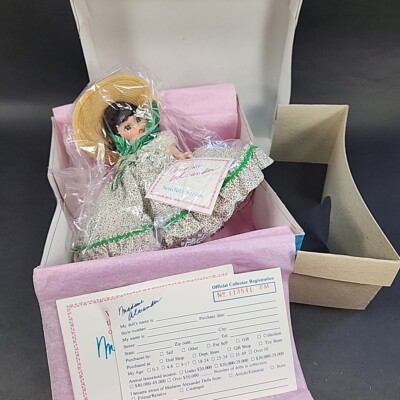 Madame Alexander 8'' SCARLETT O'HARA Vtg #626 Gone with the Wind Orig Box