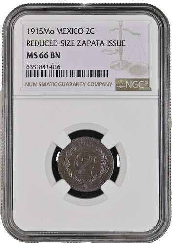 MEXICO ESTADOS UNIDOS 1915 2 CENTAVOS 