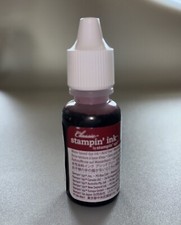 CLASSIC STAMPIN' UP INK - RICH RAZZLEBERRY - RETIRED REINKER Full