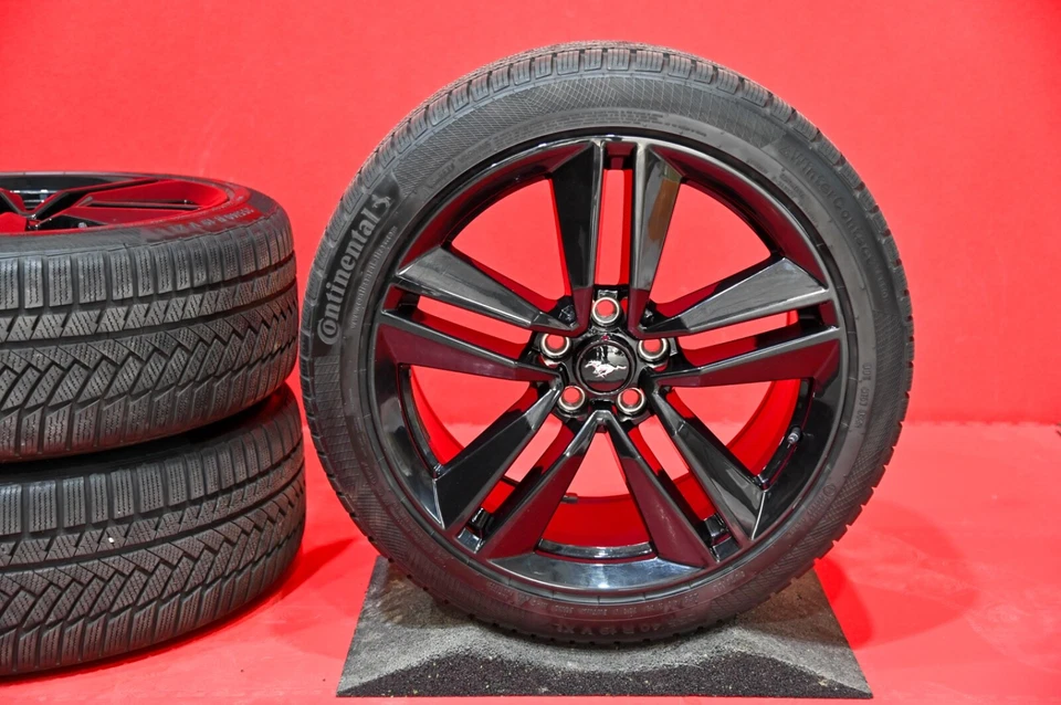 Original Ford Mustang V8 2,3 Cabrio Coupe Winterreifen Winterräder 255/40R19 - Bild 3 von 4