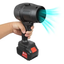 Pure Copper Motor Car Dryer Car Blower Portable Cordless Car Dryer Black