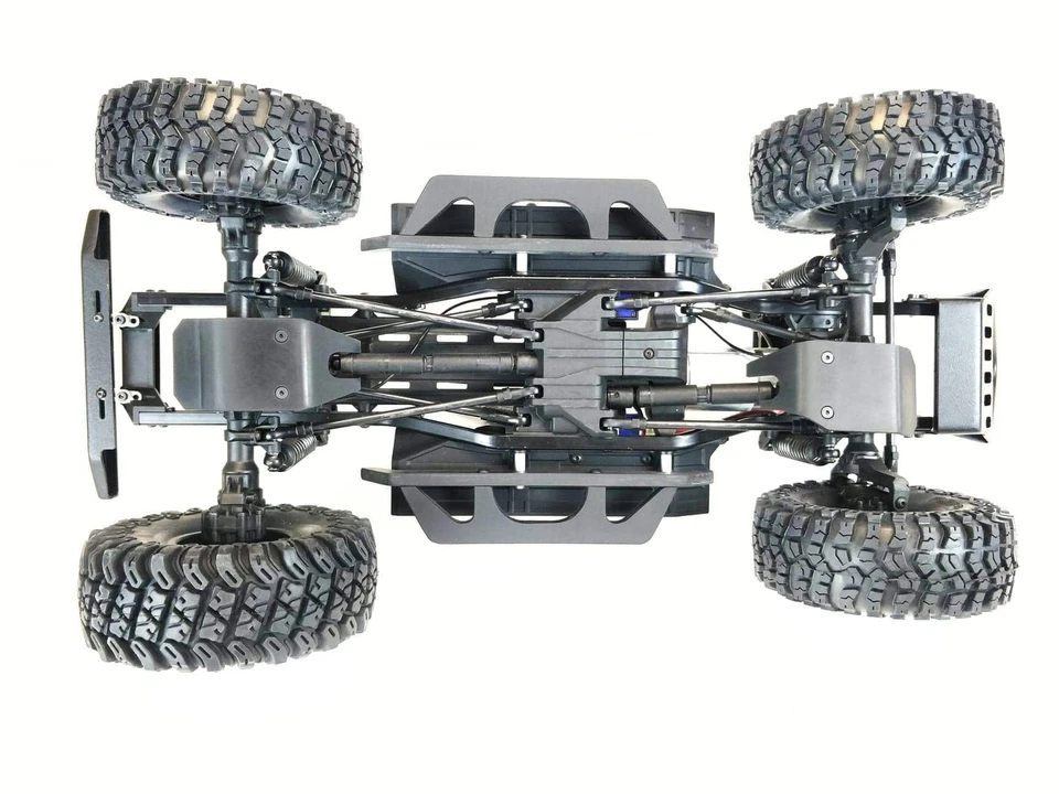 Deslizadores de roca de riel lateral T-Bone Racing 62209 TBR: Traxxas TRX4 Foto 2 de 2