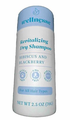 Wellnesse Revitalizing Shampoo Hibiscus & Blackberry 2.5 Oz