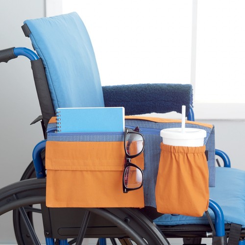 SIMPLICITY 9492 WHEELCHAIR ACCESSORIES Sewing Pattern Cushion Organiser Footrest - Picture 4 of 6