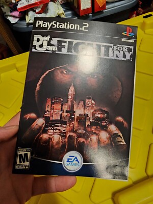 Def Jam Fight for NY New York (Playstation 2 PS2) Case Def Jam Fight for NY New York (Playstation 2 PS2) Case
