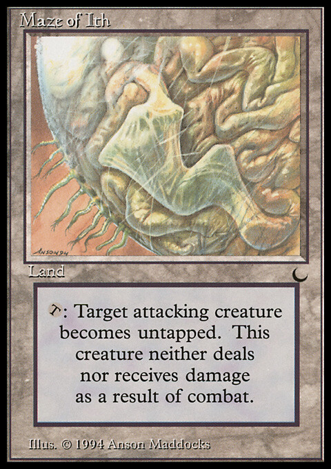 MTG Magic the Gathering Maze of Ith (117/122) The Dark LP