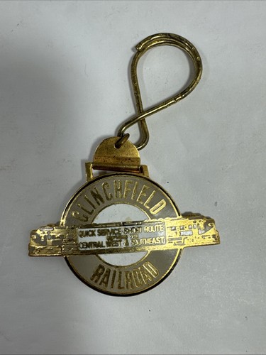 Clinchfield Railroad Train Keychain