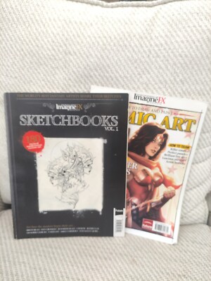 Imagine FX Sketchbooks vol. 1 & How to draw comic art Bundle