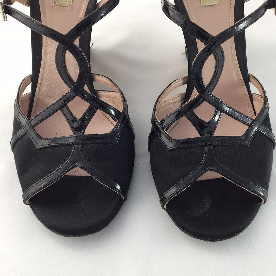 Prada Charol Negro y Ante Ante Ante de Corcho Sandalia De New Balance 247 MRL247TB El Color: Negros Talla: 25