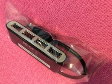 4 Port USB  Hub Splitter Multi Adapter High Speed For PC Mac Desktop Laptop