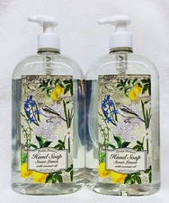 2 Home & Body Company SWEET LEMON Liquid Hand Soap Wash 28 oz