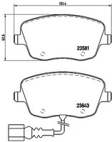 Brembo Bremsscheiben Xtra Line + BeläGe Vorne Hinten FüR Skoda Roomster VW Polo