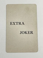 JOKER One Single Swap Playing Card Artistic Art EXTRA JOKER Blue Geometric
