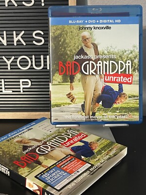 Jackass Presents: Bad Grandpa (Unrated) - Blu-ray + DVD - Johnny