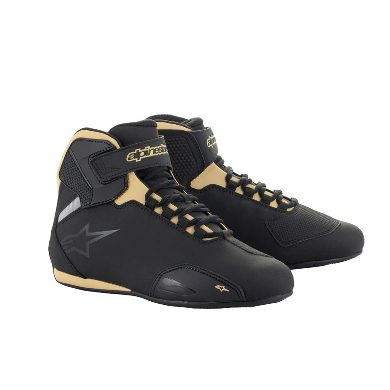Alpinestars Stella Sektor Ladies Motorcycle Shoes Black Champagne