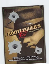 Postcard Bootleggers Red Dessert Wine Advertisement