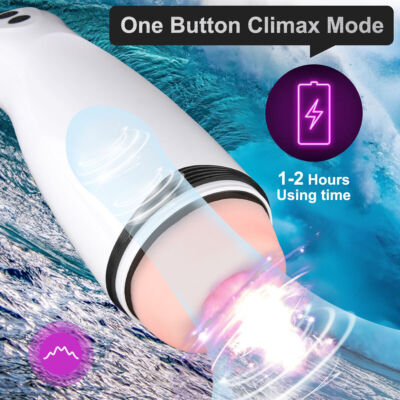 Automatic Male Masturbaters HandsFree Penis Mastubator Cup Sex Toys for Men 
