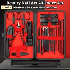 Women Men Manicure Pedicure Set Finger Toe Nail Clippers Scissors Grooming Kit