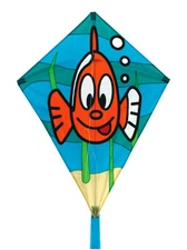 Kite Fish 26" Diamond Shape Single Line Kite Winder String..13.... SD 01201