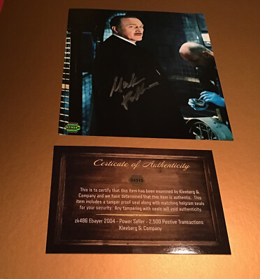 Autograph MARK ROLSTON SAW VI 8X10  COA In Cage Horror
