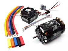 Combo Rocket Brushless sans Balais Capteurs Moteur 540 7.5T + Réglage 120A Turbo