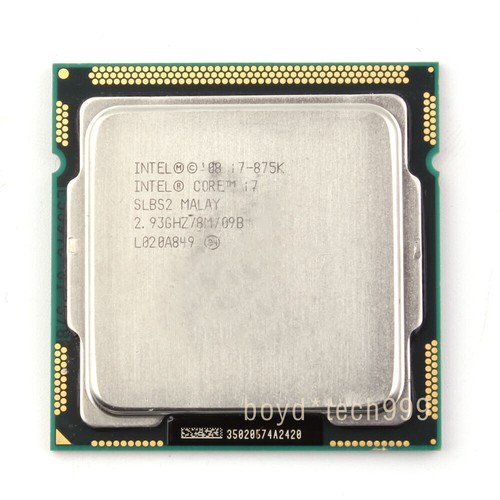 Intel Core i7 i7-860 i7-860S i7-870 i7-875K i7-880 LGA 1156/H CPU Processor - Afbeelding 4 van 6
