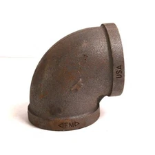 Primex 88688 2 Inch 90 Degree Elbow Black