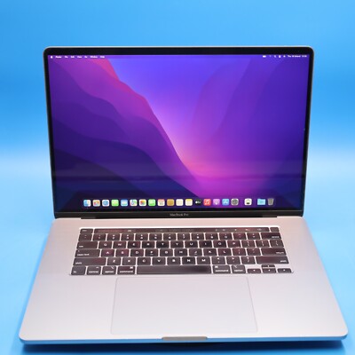 Apple MacBook Pro A2141 16'' i7-9750H 32GB RAM 512GB SSD Space Gray Laptop