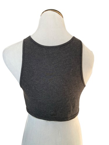 Jo Jax Womens Step One Tank Size XXS Black Dance Wear Convention Layering Crop