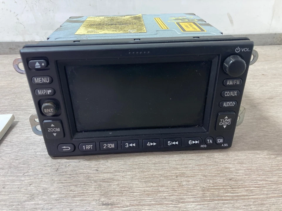 2003 HONDA CRV RADIO CD NAVIGATION UNIT 39541-S9A-G021-M1 (CODE NEEDED) - Image 3 of 4