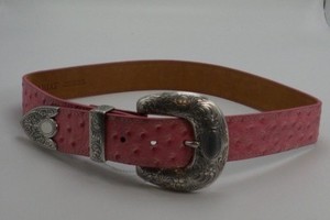 ariat ostrich belt
