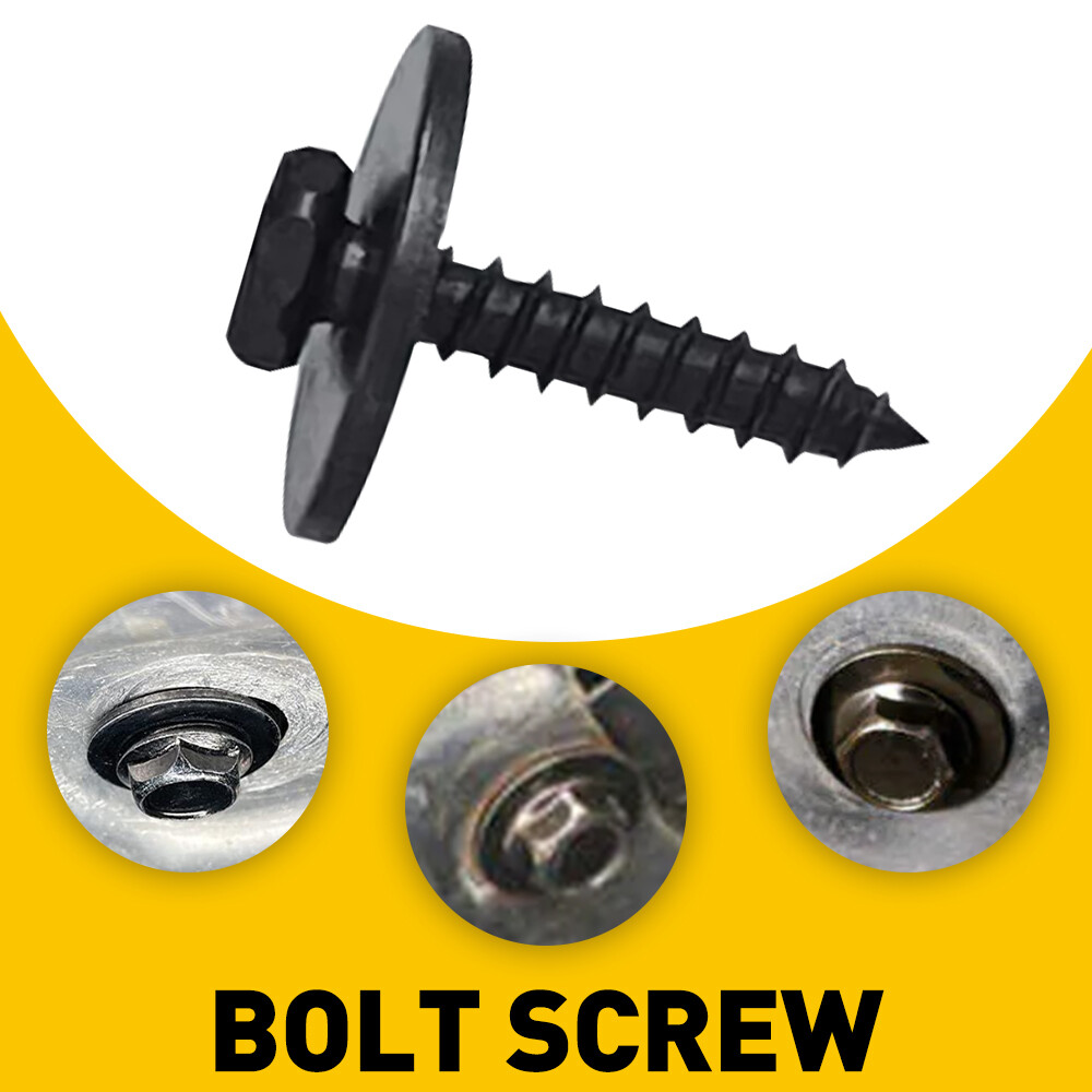 50-Pack Metal Car Body Retainer Clips 0.71