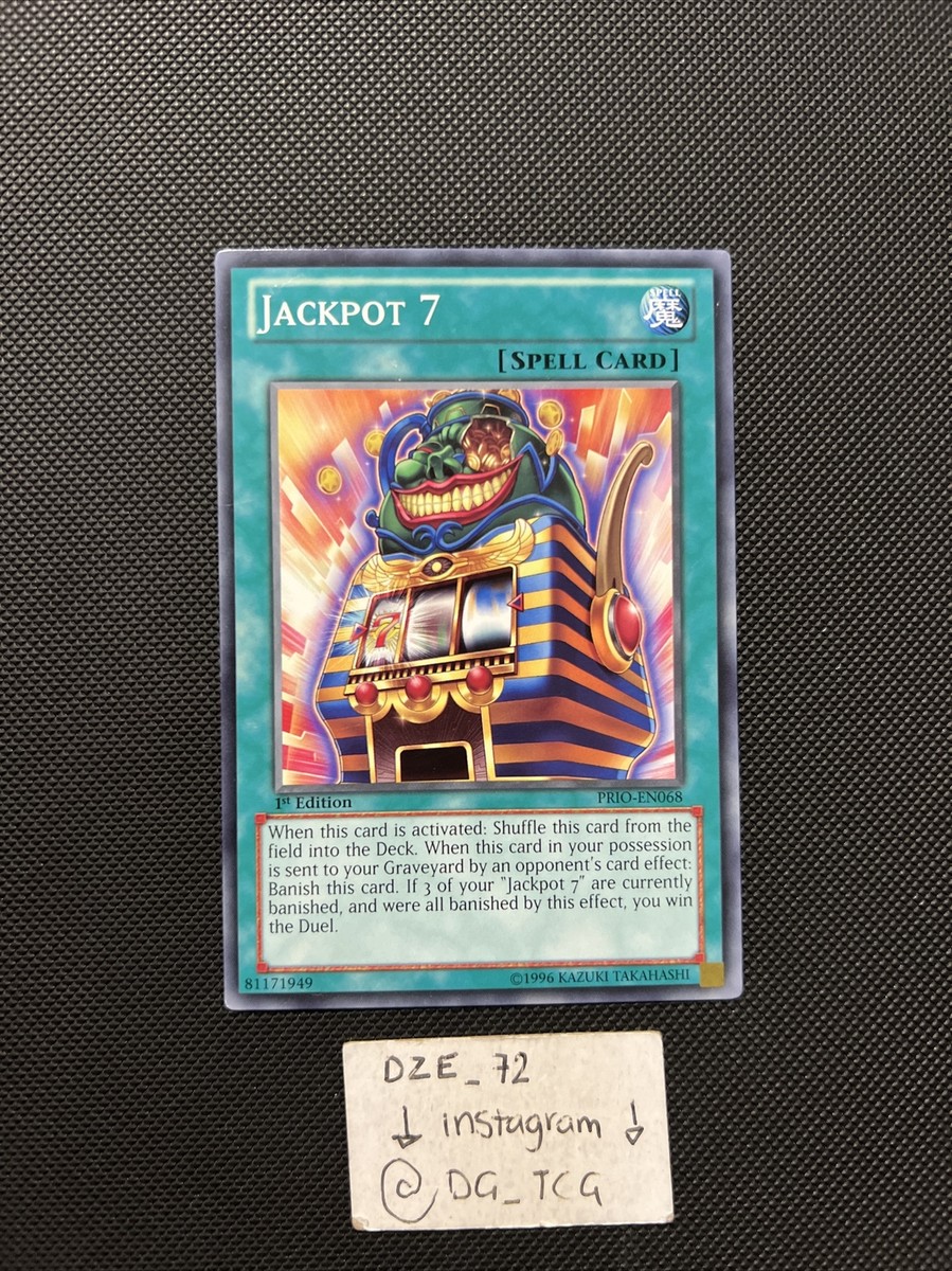 jackpot 7 yugioh deck YU-GI-OH! - Jackpot 7 (PRIO-EN068) - Primal Origin - 1st Edition main image 1