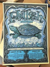 Phil Lesh 2019 Port Chester Capitol PurpleSky Variant AP Poster #/30 NC Winters