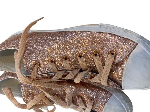 Converse All Star Pink Glitzer Sparkle Sneaker Damengröße 6 - Bild 15 von 17