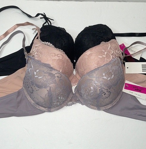 KONVOLUT 3 STÜCK SUPER PUSH UP EXTREM GEPOLSTERT ZUSATZ ZWEI SCHALEN BH MARKE ILYS. Neu mit Etikett - Bild 5 von 37