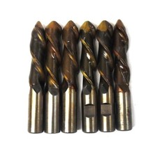 FASTCUT DRILL BITS 2551-309, 3/4" D, HSS J7, LEAD 3.024, MADE IN USA, SET OF 6