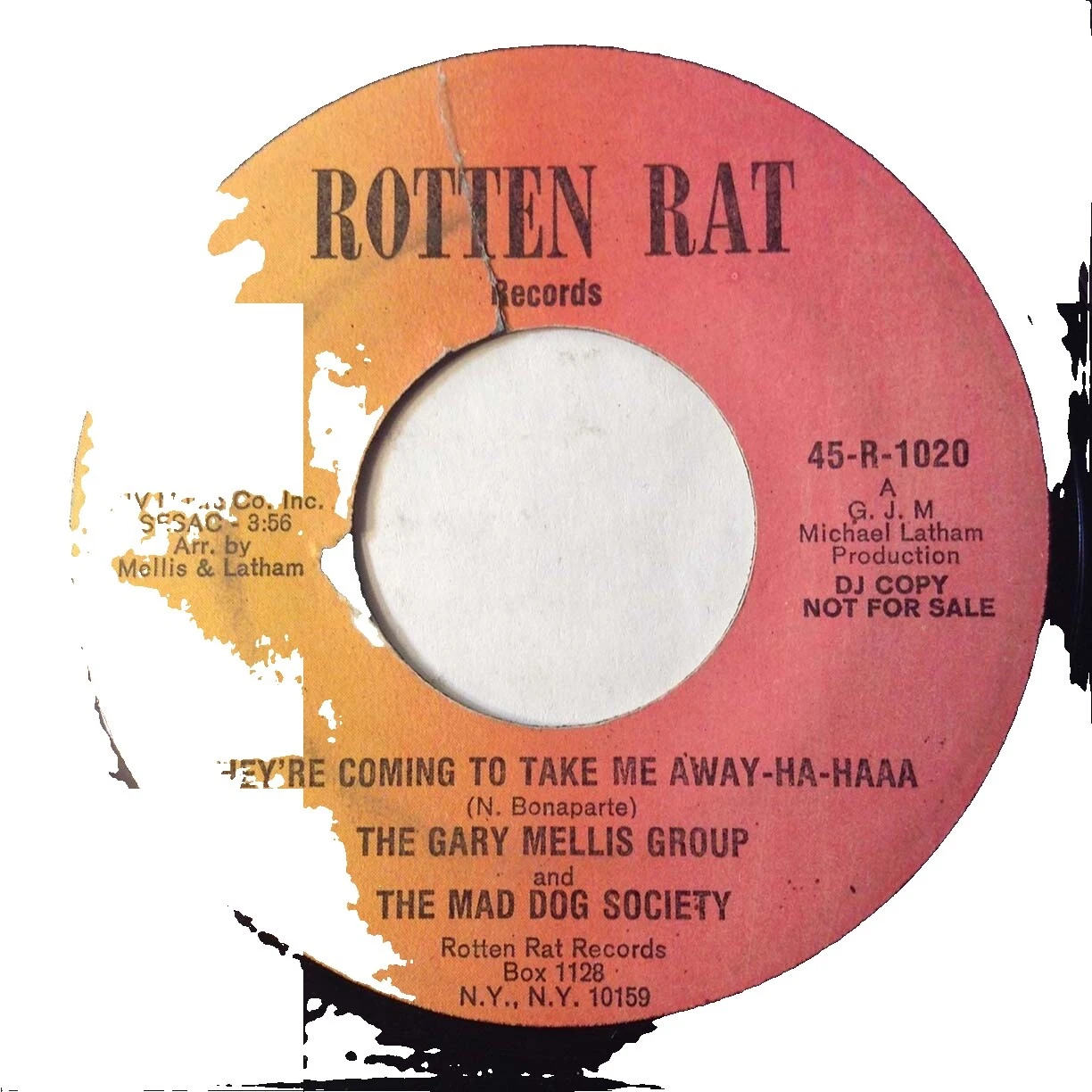 Discos de vinilo instructivos de comedia a 45 RPM