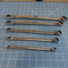 Snap On Tools Xb605 12 Point Sae 10 Offset Box Wrench Set 38-1516