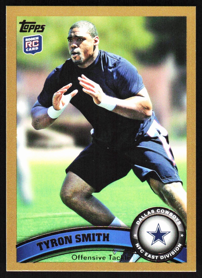 Tyron Smith Topps #69 Gold