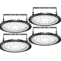 4X 100W Led Hallenleuchte Deckenleuchte Strahler Industrielampe High Bay Fluter