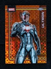 2026 Topps Chrome Marvel Comics Orange X-Fractor 3/25 Ultron #185 4z8
