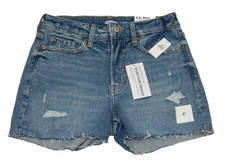 Women's Jean Shorts NEW Old Navy Cut Off Destroyed Tag 4 measured waist 27